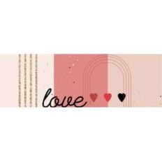 valentine's love strip