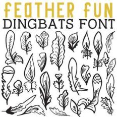 cg feathery fun dingbats