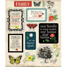 ml family flowers stickers