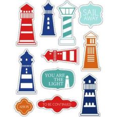 ml lighthouse nautical stickers