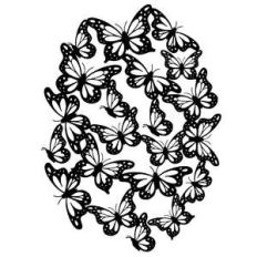 butterfly oval