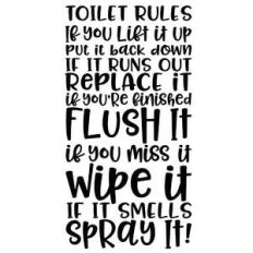 toilet rules