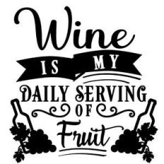 wine daily serving of fruit