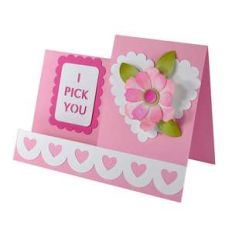 i pick you valentine side step card