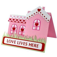 love lives here side step card