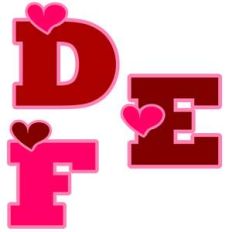 valentine def hearts