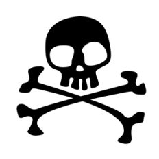 skull and crossbones