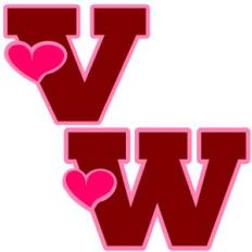 valentine vw letters