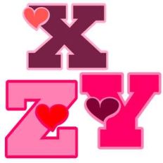 valentine xyz letters