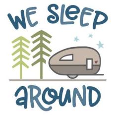 we sleep around