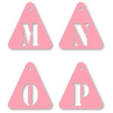 tags triangle stencil mnop
