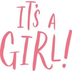 it's a girl