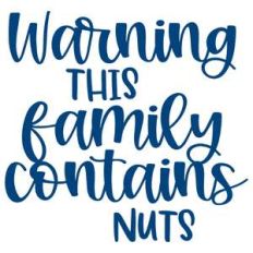 warning this family contains nuts