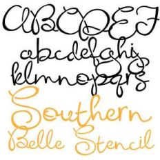 zp southern belle stencil