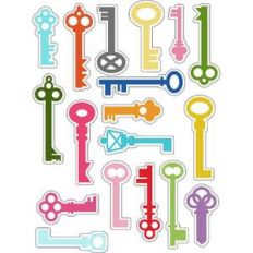 ml keys keys stickers