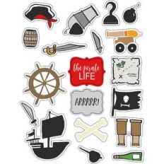 ml pirates things stickers