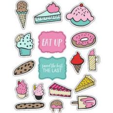 ml yum yum desserts stickers
