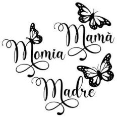 mum spanish butterfly words - mama, momia, madre