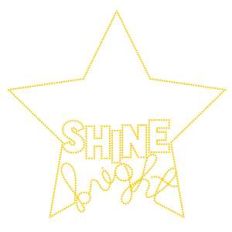 shine bright for stitching