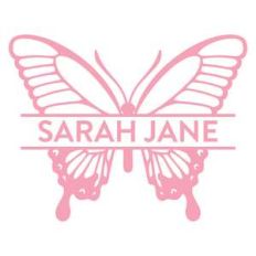 personalized butterfly