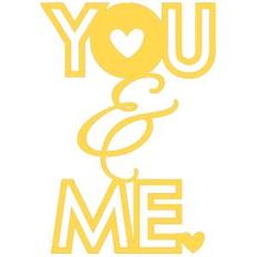 you and me