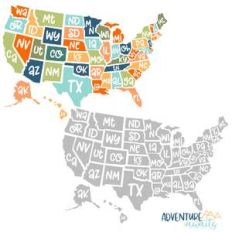 us map and printable stickers