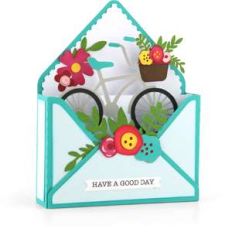 box card envelope bicycle