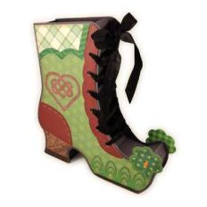 boot 3d irish lady container