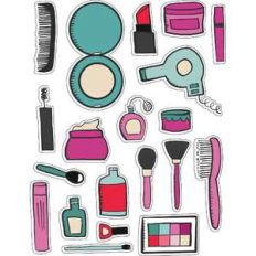 ml make up fun stickers