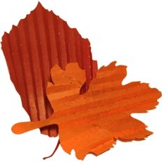accordion folded leaves