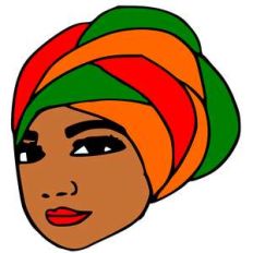african woman