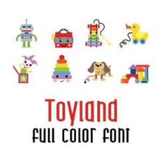 toyland full color font