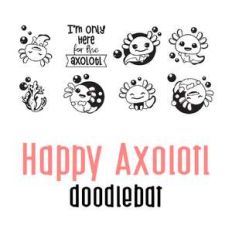 happy axolotl doodlebat