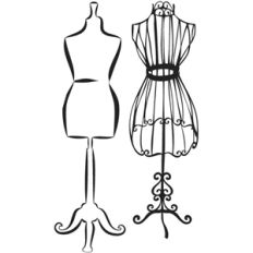 carta bella dress form