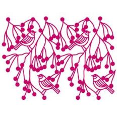 hedgerow birds repeating border