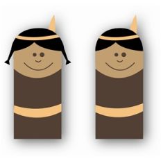 indian finger puppets