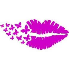 butterflies in the mouth