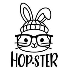 hipster bunny