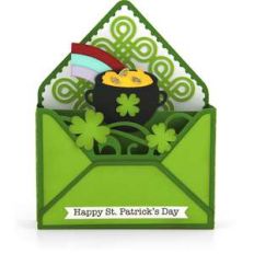 box card envelope st patrick's day