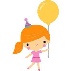 girl with balloons