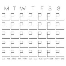 calendar grid