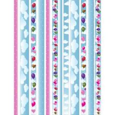 balloons washi sticker planner tape