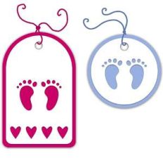 new baby gift tag