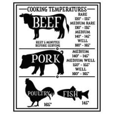 cooking temperature guide