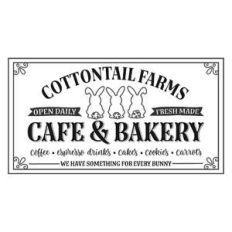 cottontail farms - easter cafe and bakery design