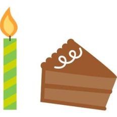 cake with candle