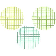 plaid circles