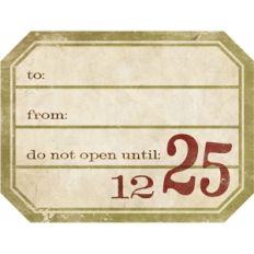 christmas gift tag