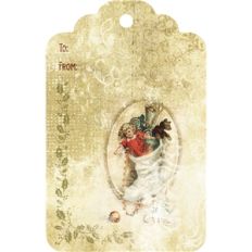 stocking gift tag