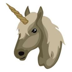 unicorn face
